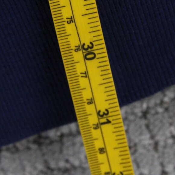 Swet Tailor Hoodie Mens XL Navy Blue Drawstring Full Zip Stretch Fleece NWT - Picture 9 of 9